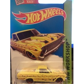 Hot Wheels, 2015 HW Workshop, '65 Ford Ranchero [Yellow] 212/250