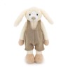 JamieCare Easter Bunny Stuffed Animal - Plush, Soft Clothing Rabbit