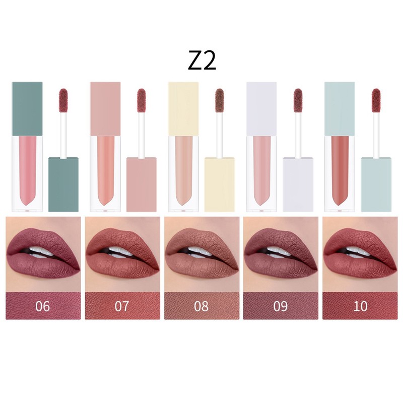 Miss Rose Matte Lip Gloss Long Lasting Waterproof Liquid Lipstick