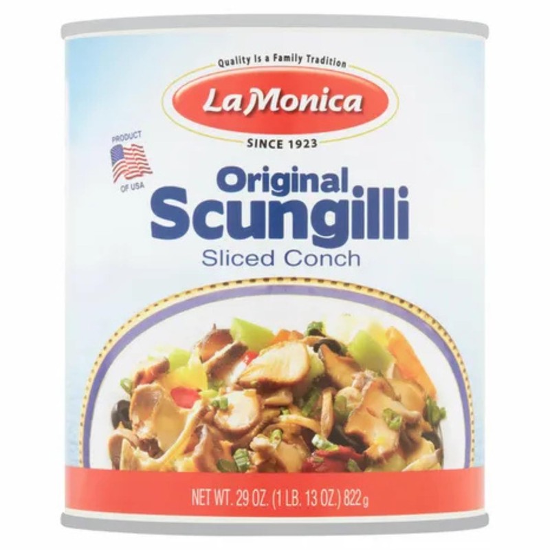 LaMonica Fine Foods Scungilli (Sliced Conch), 29 oz – Wild