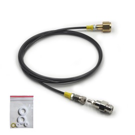 Aopkeo External Soda Water Maker Machine Fill Station Adapter and 98 Inches Hose Kit With Quick Disconnect Connector TR21-4