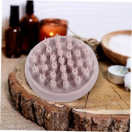 FOMIYES Portable Scalp Brush for Hair Care Gentle Shampoo Brush for All Hair Types Exfoliates Dead Skin Scalp Comfortable Grip Light