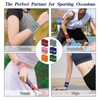 RETON 12 Pcs Colourful Sports Sweat Bands Wristbands, Cotton Wrist