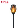 Solar Flame Torch Lights for Garden Decor – Flickering LED