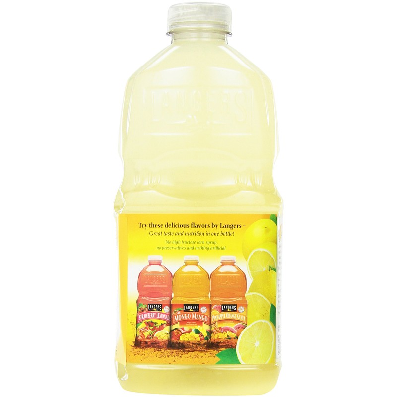Langers Juice, Lemonade, 64 Fl Oz (Pack of 8)