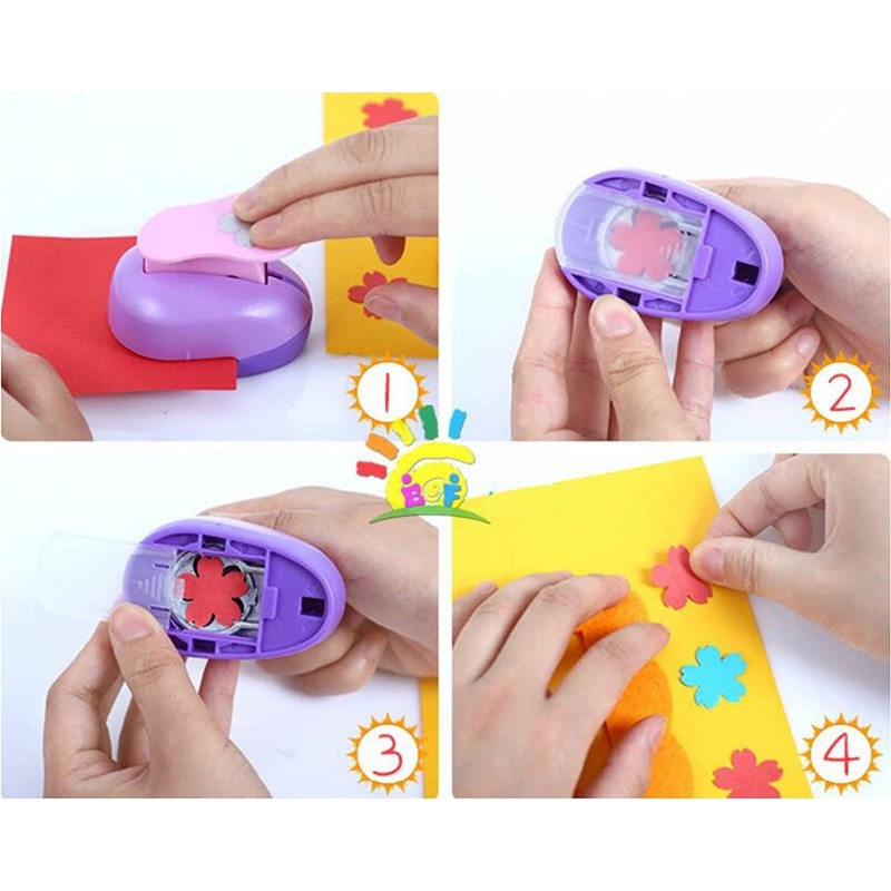 CADY Crafts Punch 1-Inch Paper Punches Puncher (Tortoise)