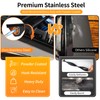 Stainless Steel Stove Gap Covers (2 Pack), Upgraded Version, Stove