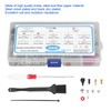 366 Pcs Computer Screw Set Motherboard Standoffs Screw Kit with