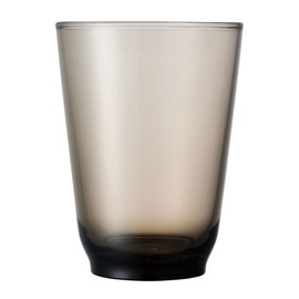Kinto 26878 HIBI Glass Tumbler, 11.8 fl oz (350 ml), Brown
