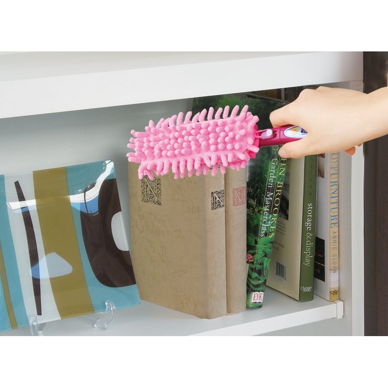 MI Creations Microfiber Mop Made in Japan (Pink, 3-Way)