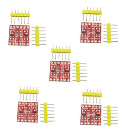 Aihasd 2 Channel IIC I2C Logic Level Converter Bi-directional Conversion Bidirectional Module 3.3V to 5V Switch Pack of 5