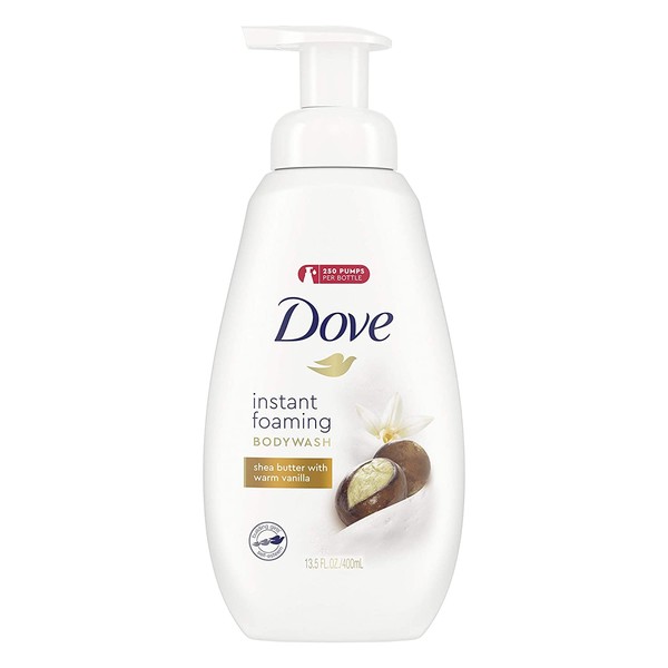 Dove Shower Foam - Foaming Body Wash - Shea Butter