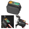 Cycling Phone Front Frame Bag Large Capacity Multifunction Waterproof Sensitive