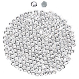 Hotfix 2880 Pieces Hotfix Hotfix Rhinestones for Clothing Grey 2.8 mm for DIY Craft Bling Makeup Stone (SS10)