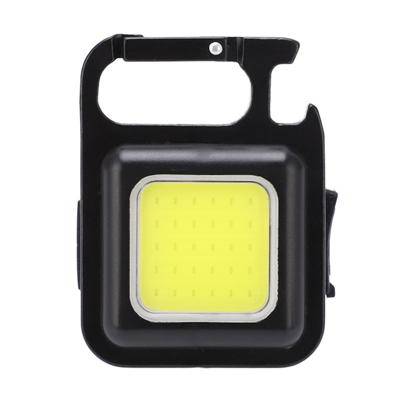 Mini Flashlight 500lm Lighting Portable USB Charging 180° Folding Handle
