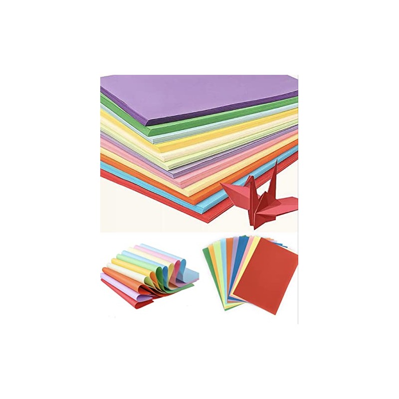 100 Sheets 70 GSM A4 Assorted Mixed Colour Paper Red