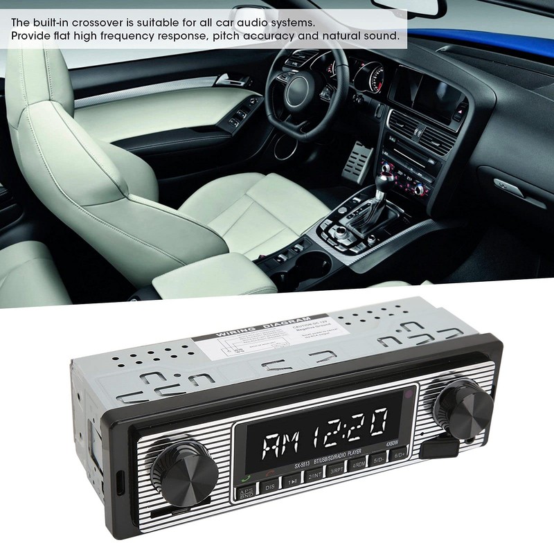 Car Radio, Universal Plug and Play Auto Audio for Modification