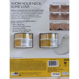 StriVectin TL Advanced Tightening Neck Cream Plus Size 1 oz 30 ml Lot of 2 jars