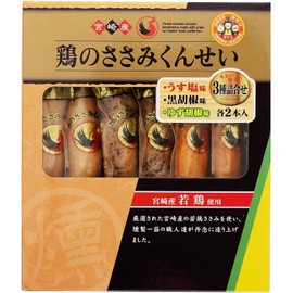 Unkai Bussan Chicken Scissors Kunsei, 6 Bottles (3 Types Assortment) x 2 Boxes