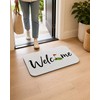 Golf Welcome Door Mat Outdoor 17x30 Inch, Golfer Gifts for