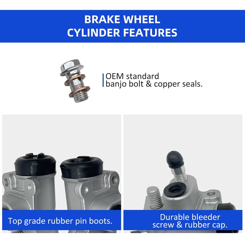 Front Brake Wheel Cylinders for Honda TRX300 TRX300FW Fourtrax 300