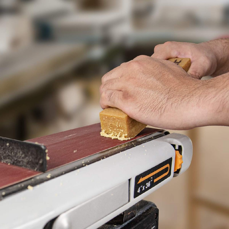 POWERTEC 71002 Abrasive Cleaning Stick for Sanding Belts & Discs