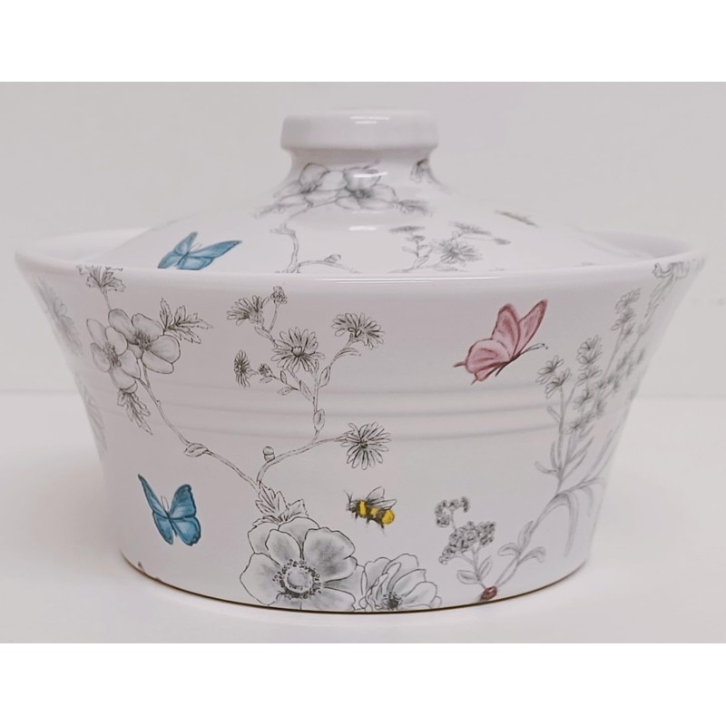 Rainbow Decors Secret Garden Casserole Dish with Lid 500 ml