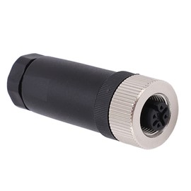 For NMEA 2000 N2K Female Field Installable Connector, External Thread M12 5 Pin Marine Field Installable Connector For Lowrance Networks For Garmin Networks