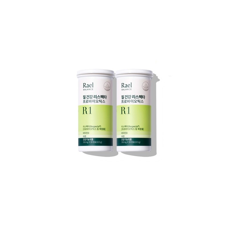 Rael Balance Vaginal Health Respecta Probiotics 2-Month Supply / 라엘