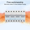 400VAC Dual Power Manual Transfer Switch DIN Rail Mount Single