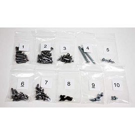 Keen Parts 1966 Chevelle or Malibu Screw Kit, Interior Trim Coupe (62 Pieces)