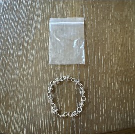 Chrome Hearts Style Silver Bracelet for Men