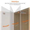 Jiayi Push to Open Door Latch, 4 Pack Push Open
