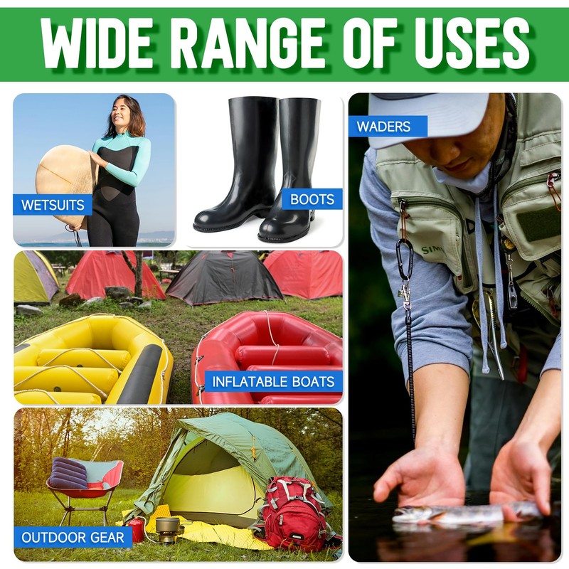 Wader Repair Glue 2.1 oz – Flexible, Waterproof Wader Patch