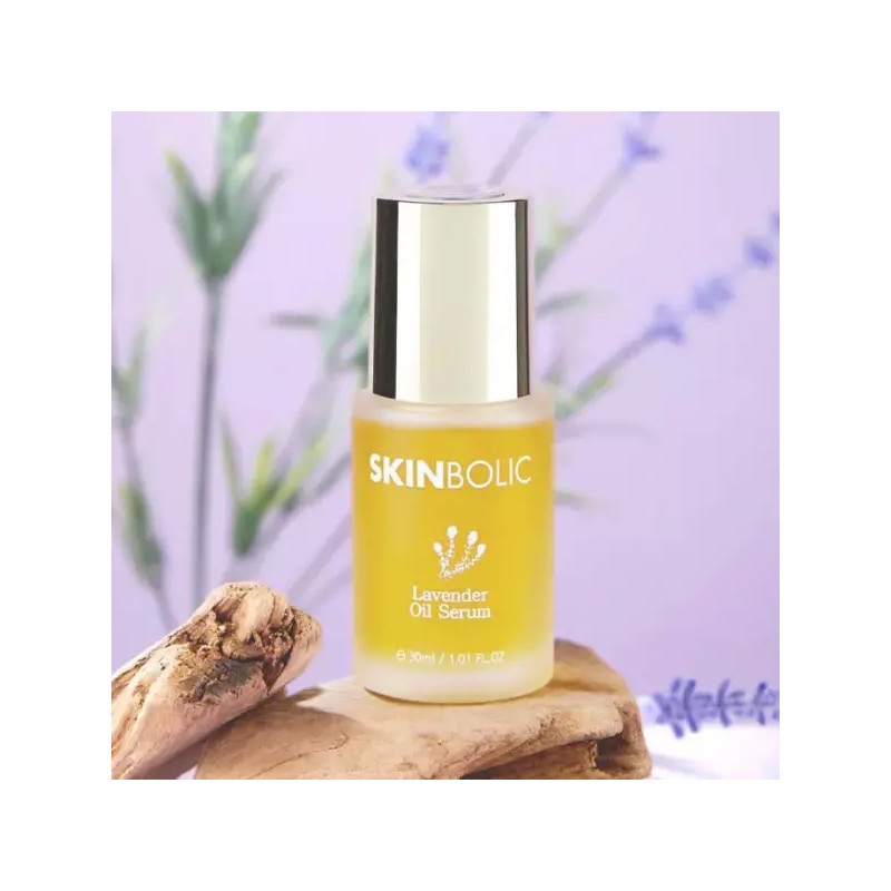 스킨볼릭 라벤더 오일 세럼 30ml 천연 아로마 에센셜 페이스오일 테라피