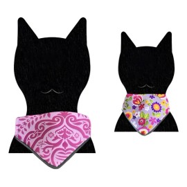 Collar Para Gato Con Paliacate Doble Vista