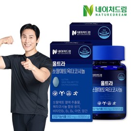 Nature Dream Ultra Soppalmeto Octa Cosanol 900mg60 tablet 2 box Lorsana fuel economy tainurin black garlic / 네이처드림 울트라 쏘팔메토 옥타코사놀 900mg60정 2박스로르산아연비타민아르기닌타우린흑마늘