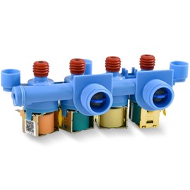 WH13X26637 Washer Water Inlet Valve Assembly Compatible with GE, Solenoid Repalcement, Replace Number: WH13X24058 WH13X26637-25PK 4546358 AP6282070 PS12171559 EAP12171559