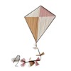 Single Wheel Kite 3D Clipping Simple Assembly Vintage Simple Diamond