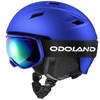 Odoland Ski Helmet and Goggles Set for Adults & Youth,