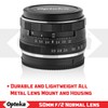 Opteka 50mm f/2.0 HD MC Manual Focus Prime Lens for
