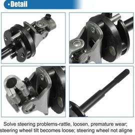 Priprilod Intermediate Steering Column Shaft # 4522004010 45220-04010 Compatible with Toyota Tacoma Pickup 2.7L 4.0L 2005-2015