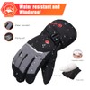 day wolf Heated Gloves, Winter Warm Gloves, Skiing, Mittens for
