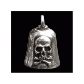 Skull & Crossbones Gremlin Bell guardian ride harley motorcycle spirit