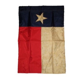 Moon Knives 28x40 Embroidered Texas Tea Stained Sleeved Garden Flag 28''x40'' Nylon Banner - Party Decorations Supplies for Parades - Prime Outside, Garden, Men Cave Decor Flag