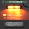 EYPINS 8 x 12 LED Front Flash, Flashing Light Strobe