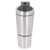 Shaker Bottle 800ml Stainless Steel with Whisk Portable Protein Shaker
