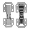 Haofy Pack of 10 Concealed Screw-On Hinges with Spring Opening