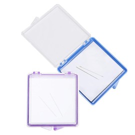 2 Pieces Magnetic Sewing Pin Storage Case DIY Additional Magnetic Needle Holder Pin Cushion Sewing Holder Tools Multifunctional Plastic
