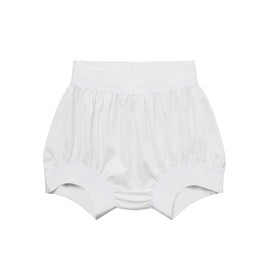 EEOST Adult Diaper Cover, Leakproof Waterproof Reusable Plastic Pants for Incontinence – Noiseless & Comfortable Protection for Men and Women (WhiteM)